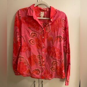 Women’s j crew button down blouse